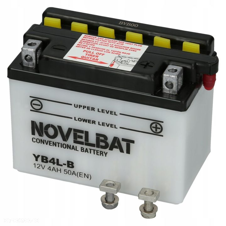 Akumulator Novelbat YB4L-B 12V 4Ah 50A P - 6