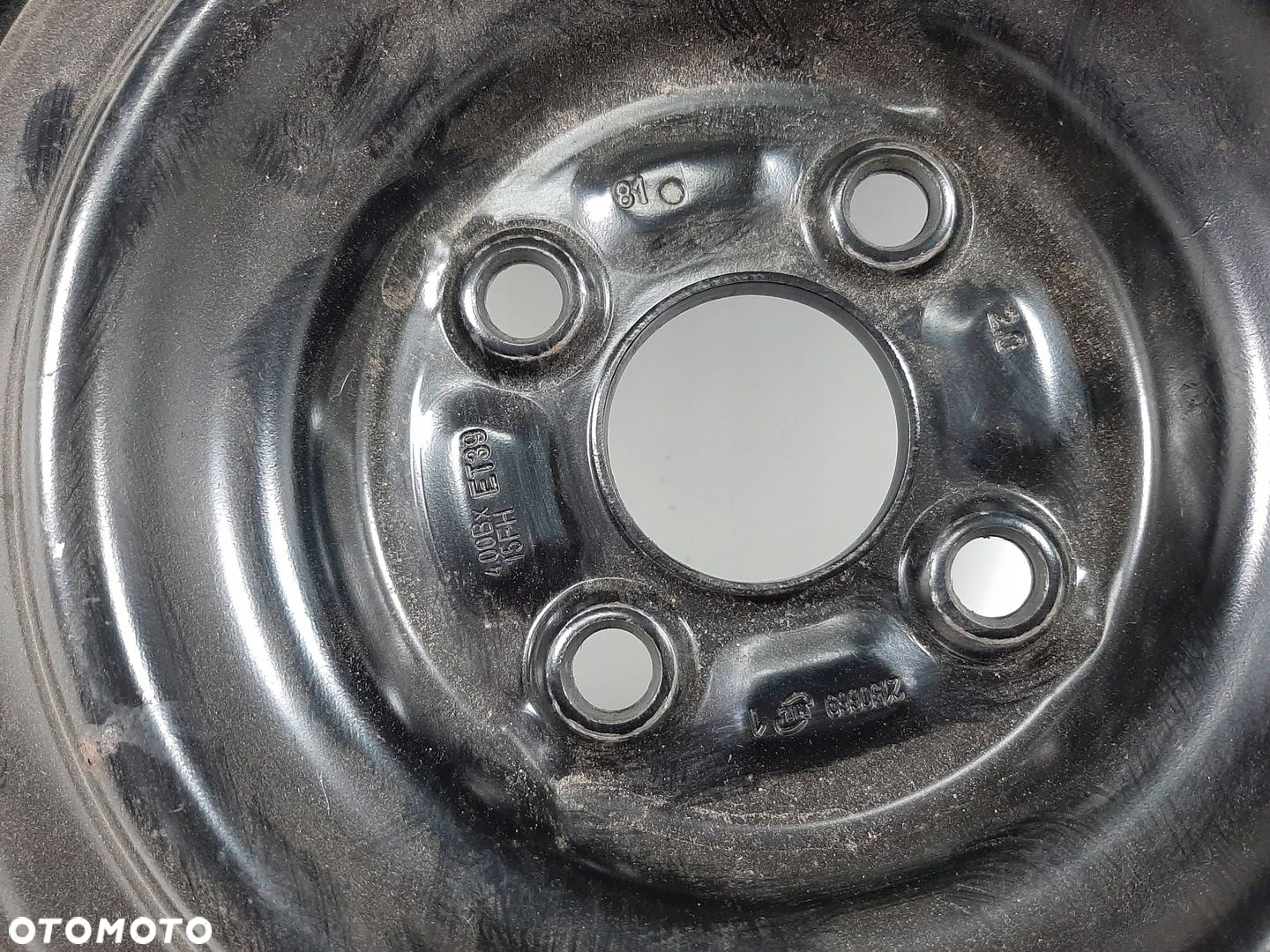 TOYOTA YARIS II 10R KOLO DOJAZDOWE 2150669 4.00x15 4X108 ET39 125/70R15 10R - 6