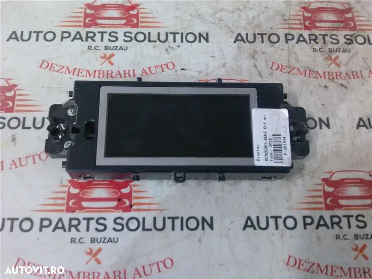 display mercedes benz glk an fabr. 2010 - 1