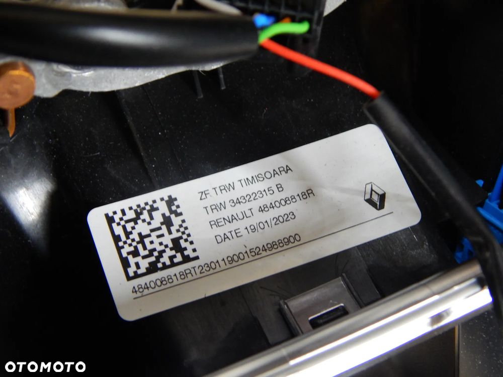 Kierownica skórzana Renault Kangoo III captur II clio V 19-24 Łuków części - 7