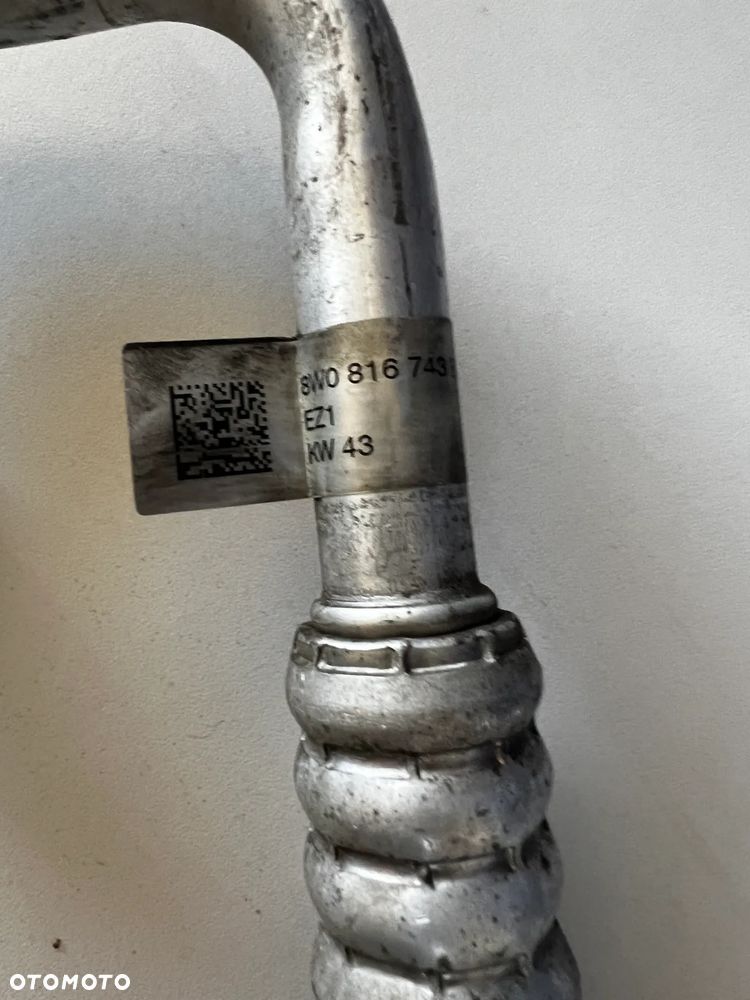 AUDI A4 A5 PRZEWÓD KLIMATYZACJI 8W0816743BL - 2