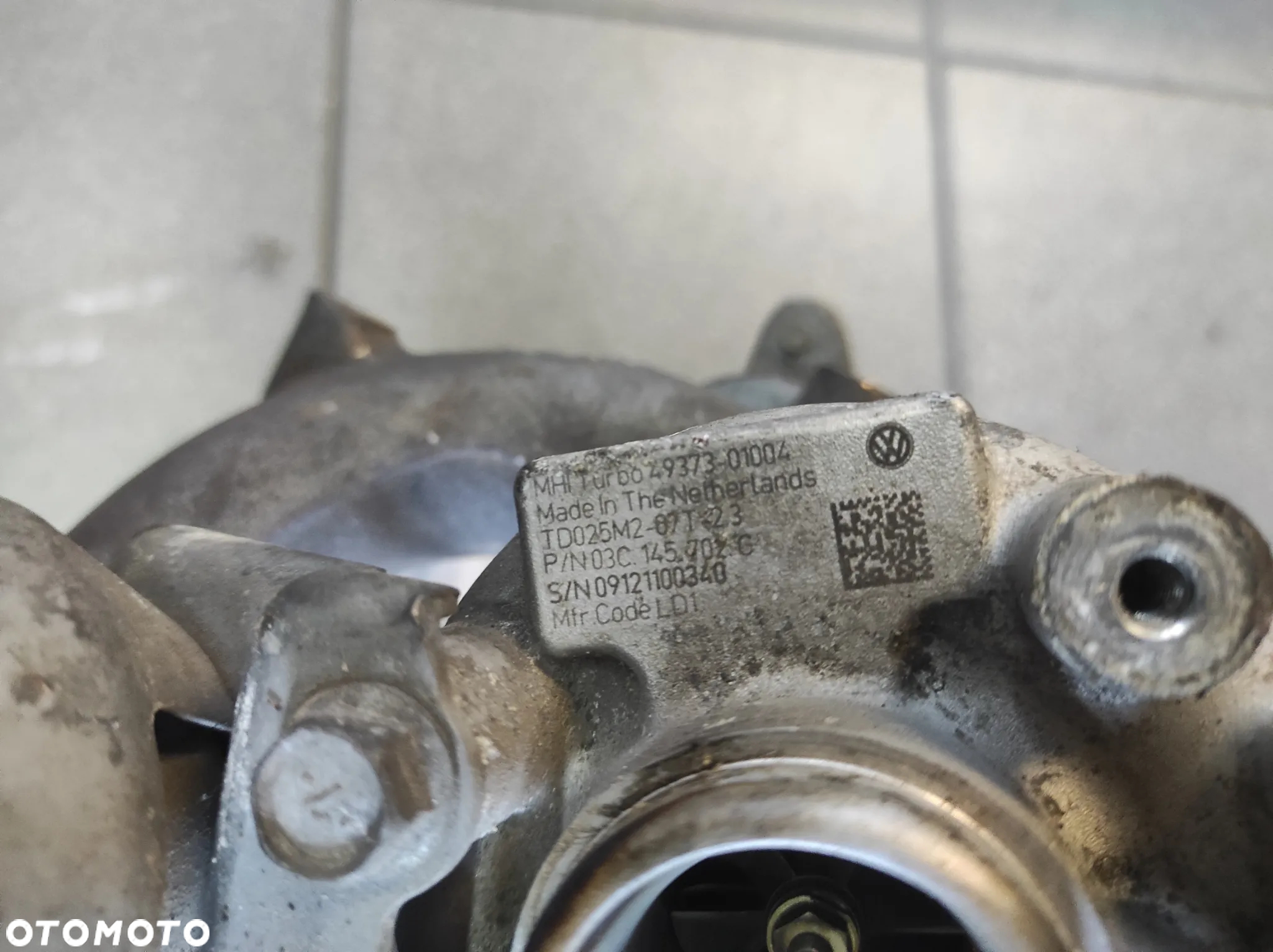 TURBO TURBINA TURBOSPRĘŻARKA 1.4 TSI 03C145702G AUDI VW SEAT SKODA WYSYŁKA !!! - 2