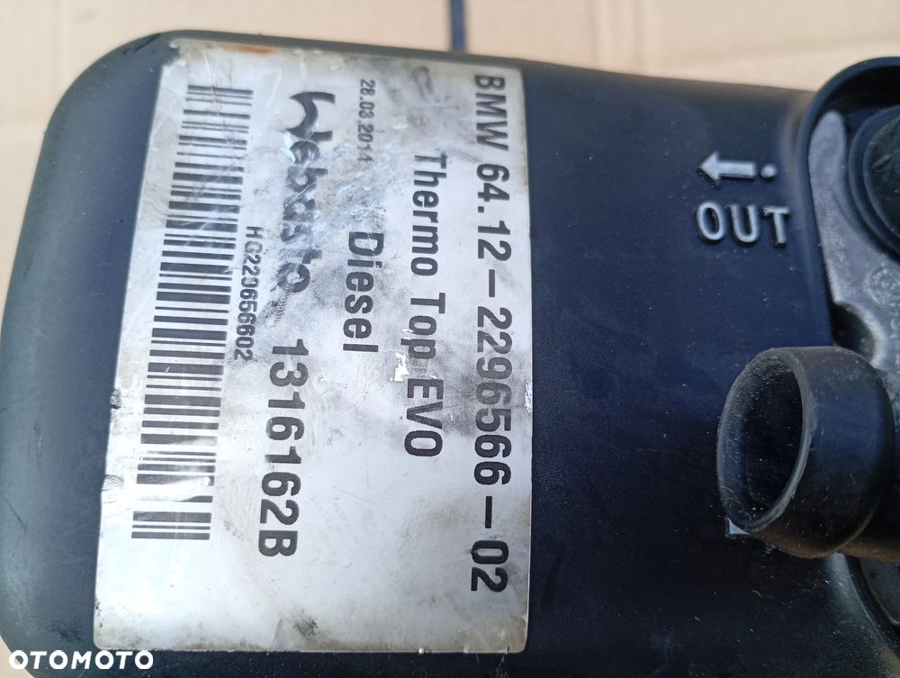 BMW 64.12-2296566-02 122R000258 WEBASTO OGRZEWANIE POSTOJOWE - 5