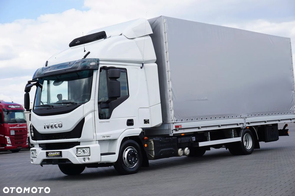 Iveco EUROCARGO / 75 - 190 / ACC / E 6 / BURTO-PLANDEKA / 16 PALET - 22