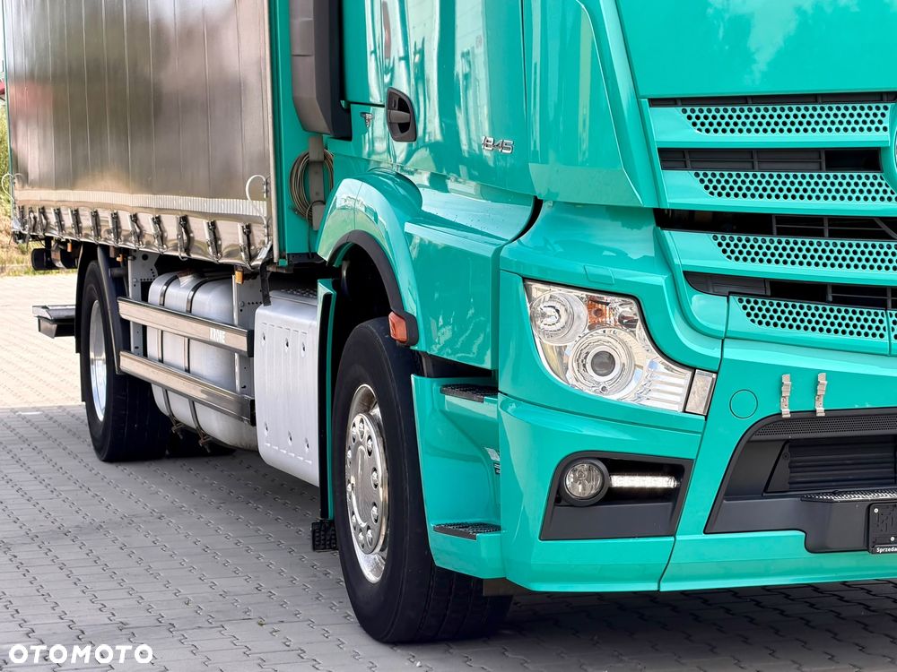Mercedes-Benz ACTROS 1845 / FIRANKA / WINDA / 18 EUROPALET / ALUSY / 8 000 KG ŁADOWNOŚCI / 2018 ROK / SPROWADZONY / AUTOMAT / SYPIALKA / EURO 6 - 16