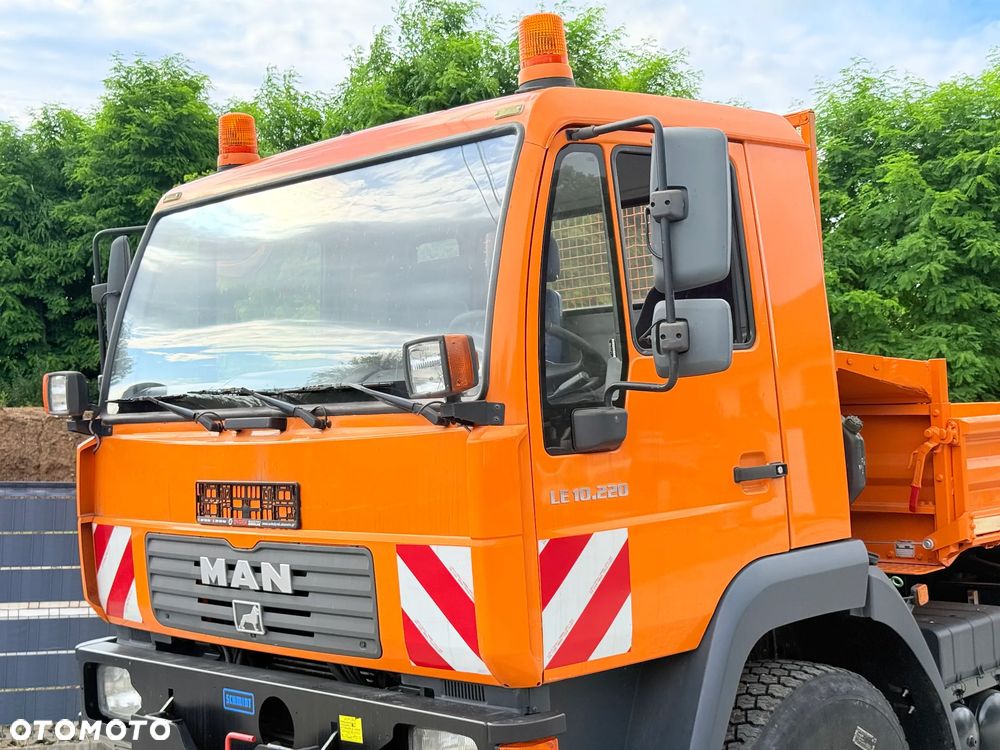 MAN * MAN 10-220 * Wywrotka Kiper Meiller * 4x4 * Zimowe Utrzymanie * Unimog * - 6