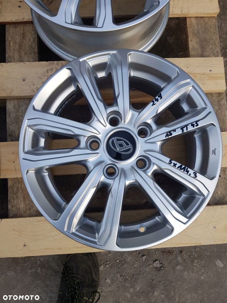 alufelgi maxus 6.0'' x 15'' 5x114,3 et 45 mm6050 - 4