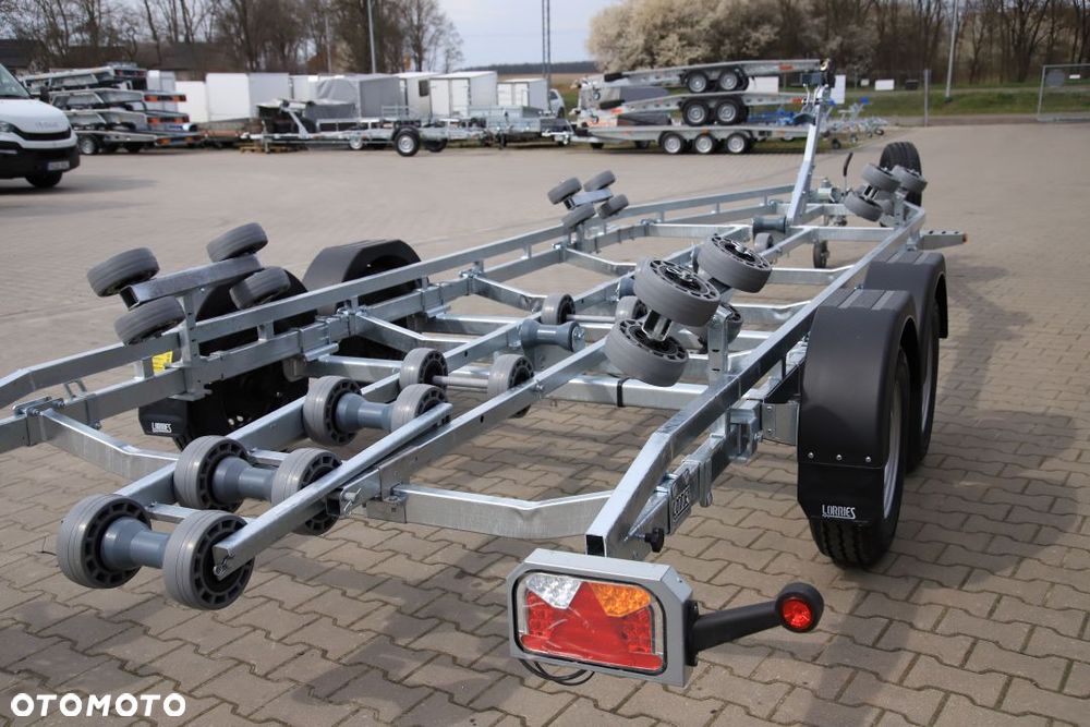 Lorries Przyczepa Podłodziowa PP25-8025 Do Łodzi Max 7,8 M DMC 2700 kg Tylne Lampy LED - 9