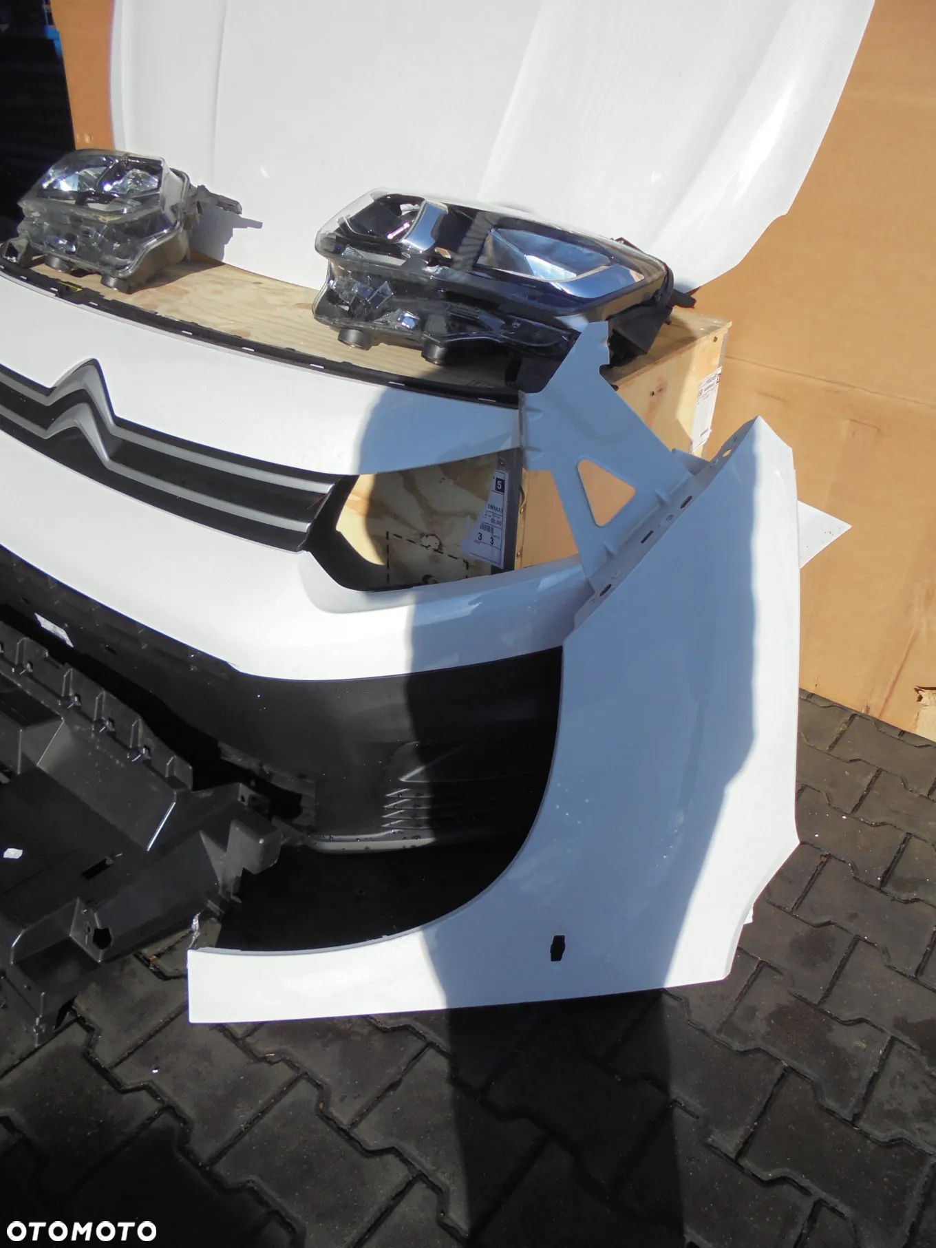 PRZÓD KOMPLETNY CITROEN BERLINGO OD 2019R- BIAŁY - 3