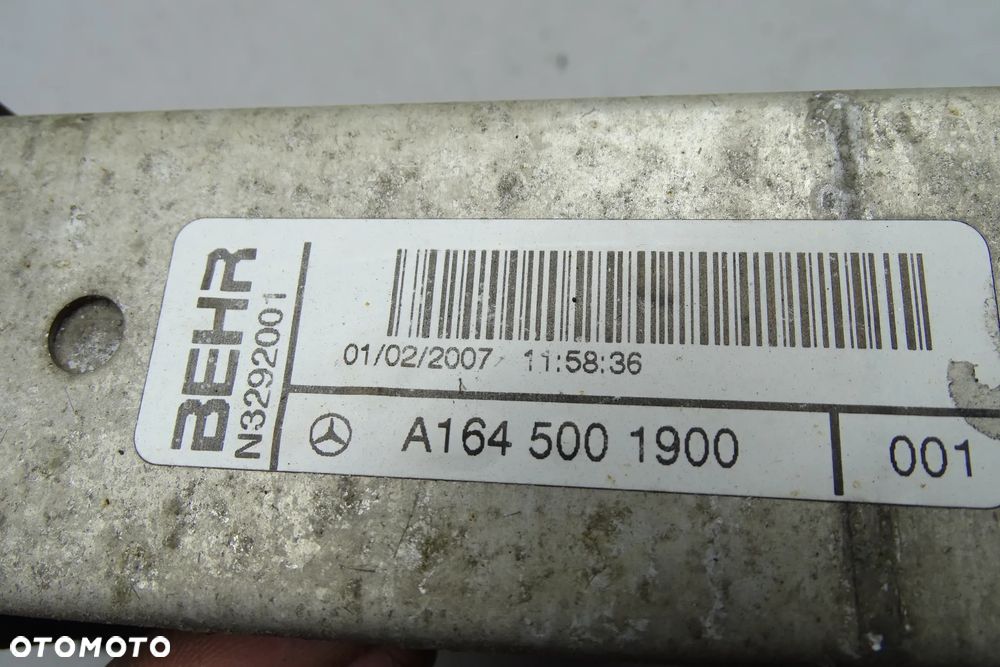 MERCEDES ML W164 3.0 CDI V6 Chłodnica Intercoolera  1645001900 - 3