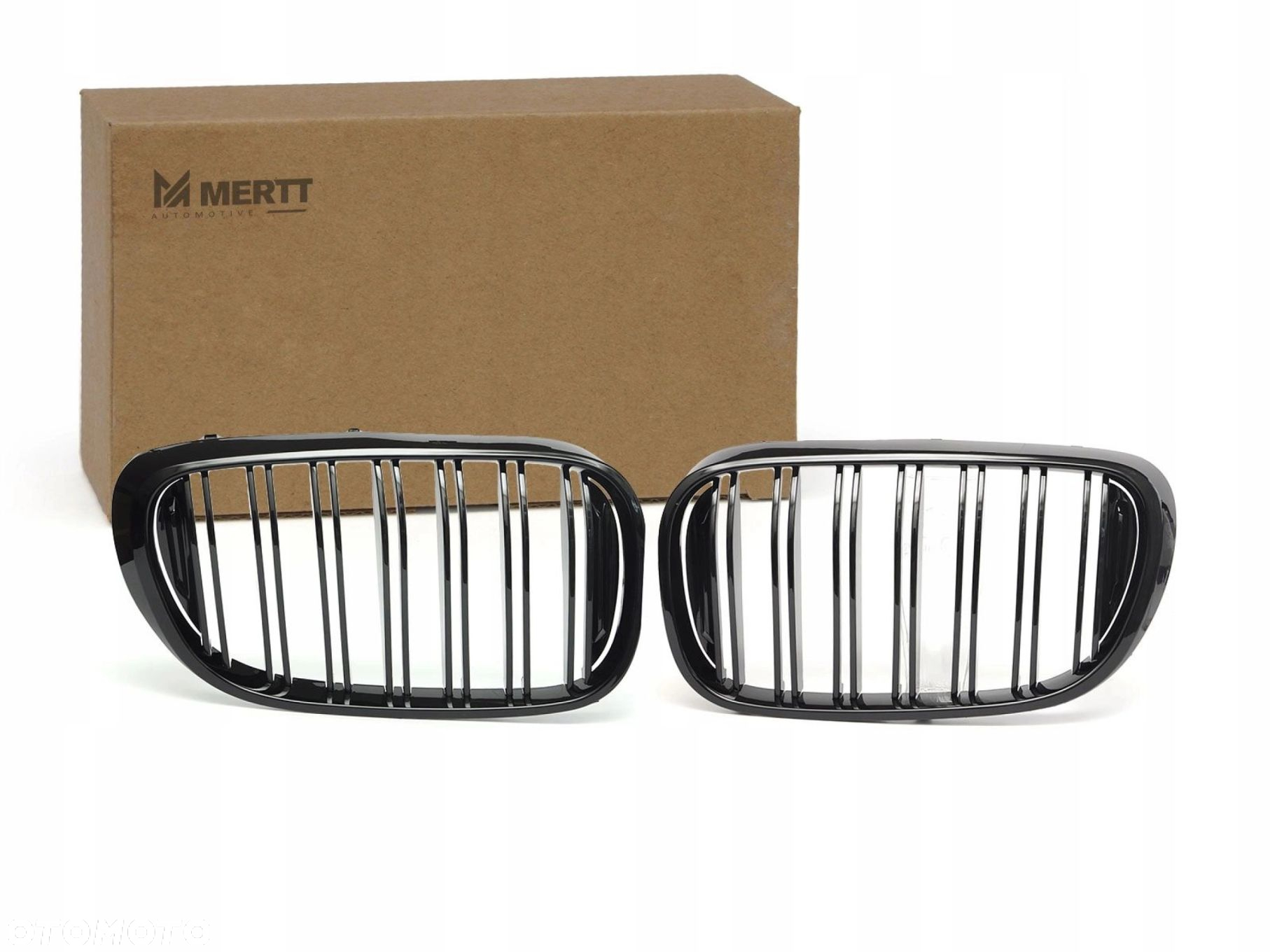ATRAPA NERKI GRILL KRATKA do BMW 7 G11 G12 2015+ CZARNY POŁYSK - 2