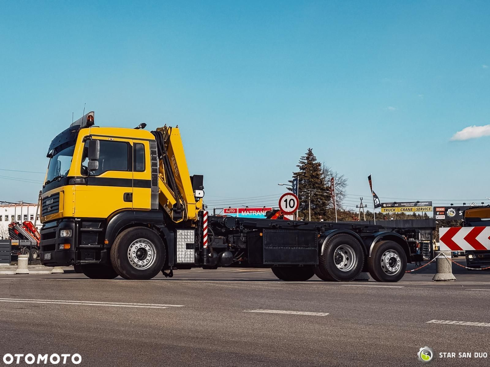 MAN TGA 18.440 6x2 FASSI F 210 A.24 Liniowiec  Żuraw Rotator - 12