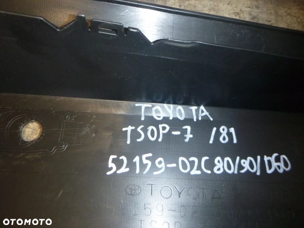 toyota corolla e21 kombi zderzak tył nowy oryginał tylny - 2