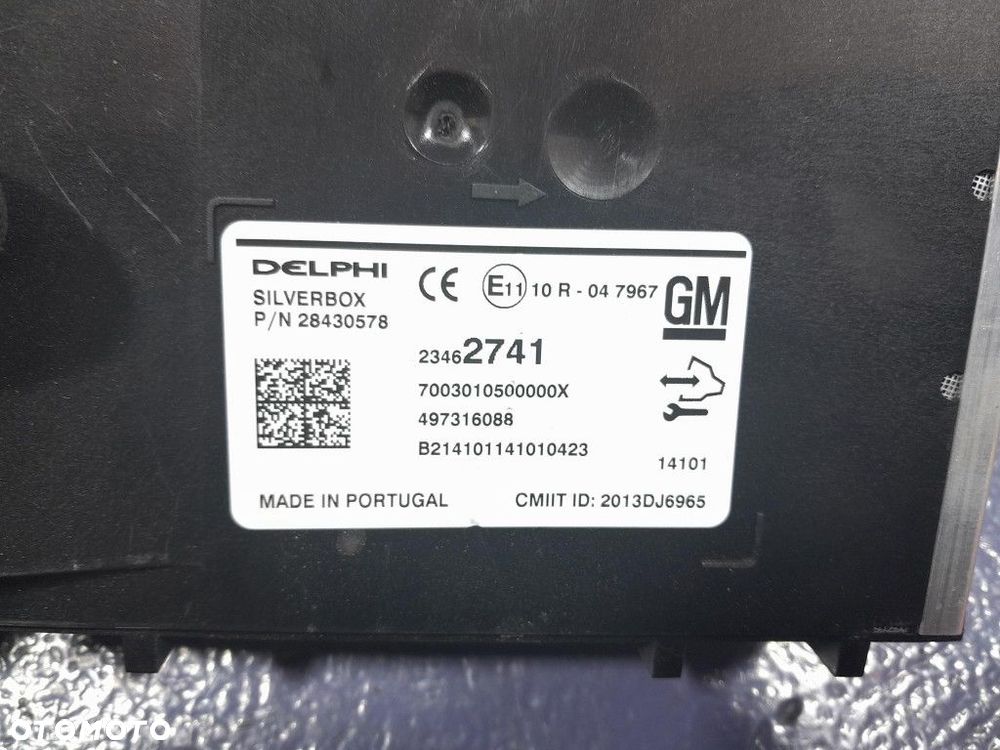 OPEL INSIGNIA A LIFT MODUŁ RADIA I NAWIGACJI  23462741 - 4