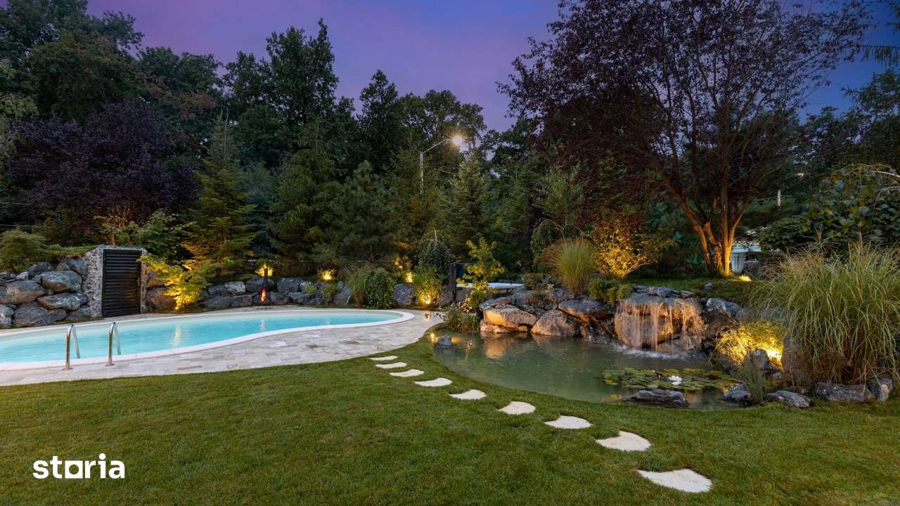 Pipera Tunari I Vila superba cu 1400 mp teren si design de inspiratie - Imagine principală: 3/15
