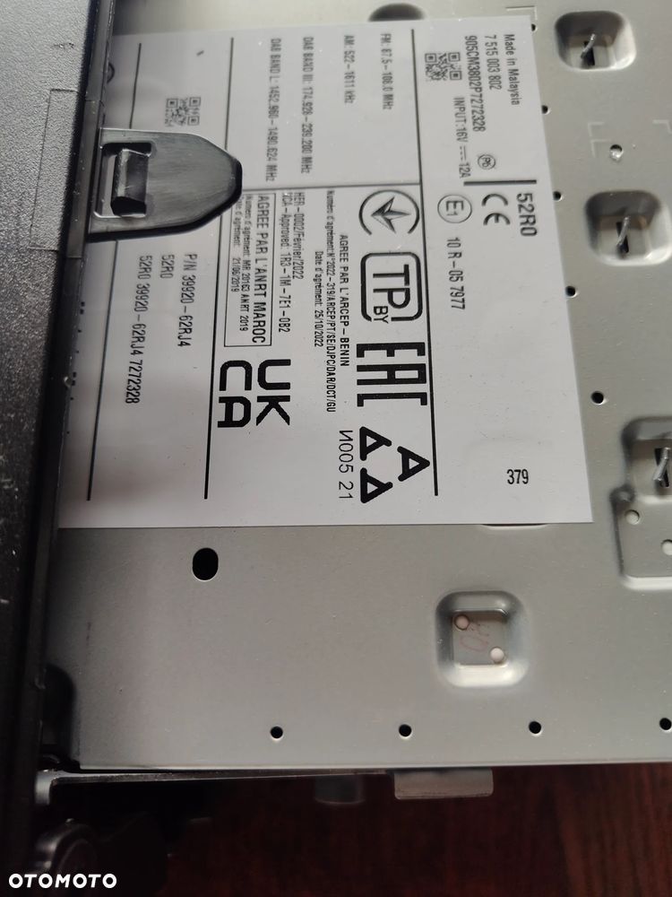 Suzuki Ignis III od 2020 radio nawigacja - 2