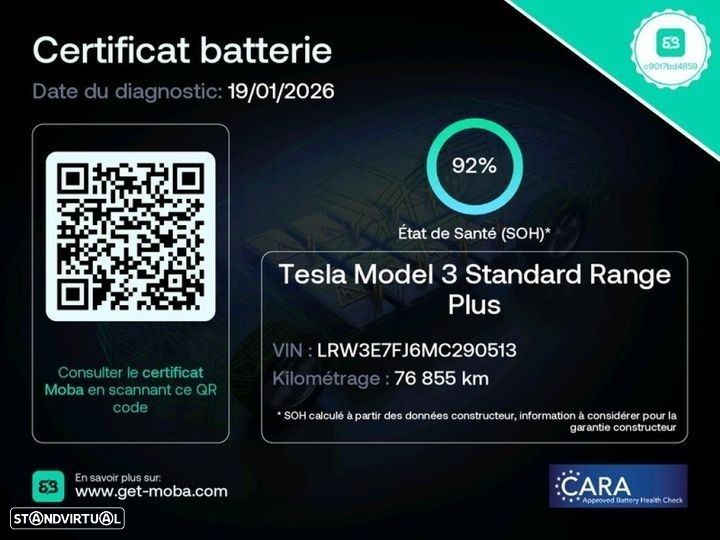 Tesla Model 3 Standard Range Plus RWD - 5