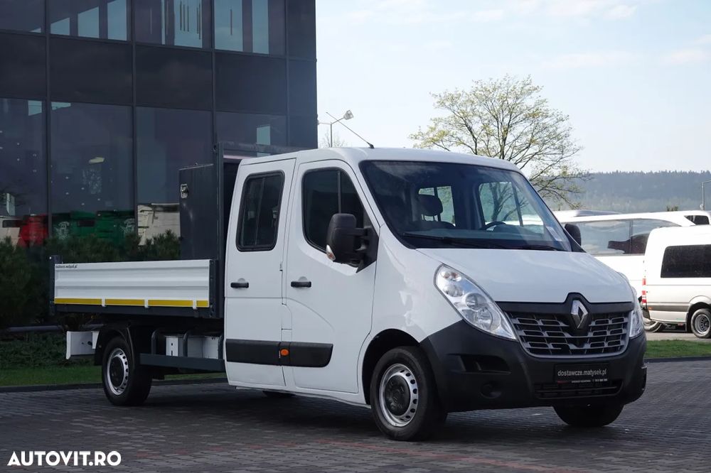 Renault MASTER / DCI 135 / BASCULATOR / CAMION CU OPȚIUNI 7 LOCURI / MANUAL - 10