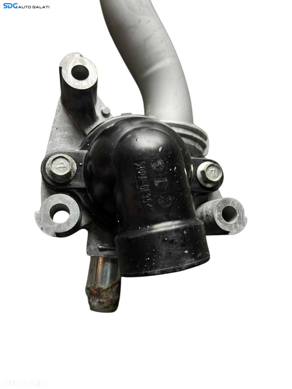 Pompa Apa cu Conducta Teava si Suport Carcasa Termostat Mitsubishi Lancer 1.8 DI-D 2010 - 2019 [B4274] - 9
