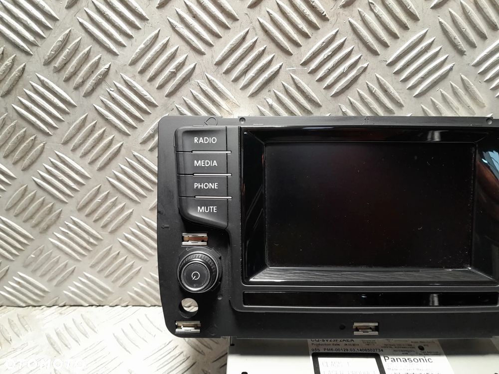 VW GOLF VII RADIO WYŚWIETLACZ CZYTNIK NAVIGACJI SSD 5G0035820A 5G0919605 - 2