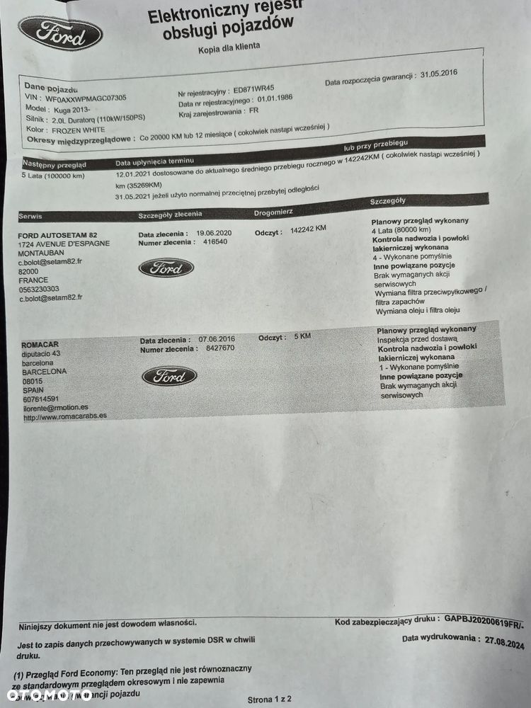 Ford Kuga 2.0 TDCi 2x4 SYNC - 25