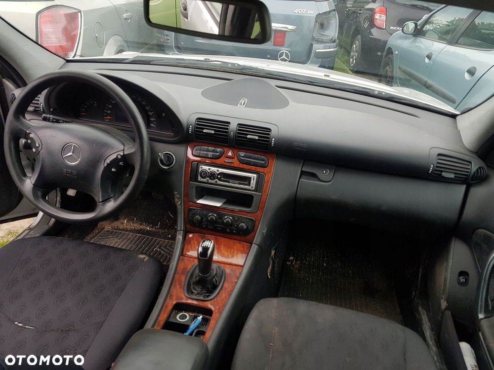 MERCEDES W203 C-KLASA DESKA KONSOLA PODUSZKI PASY - 3