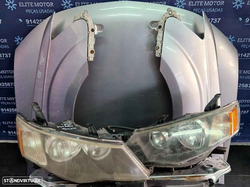 Frente completa usada MITSUBISHI OUTLANDER 2.0 Di parachoques oticas guardalamas capot radiador - 4