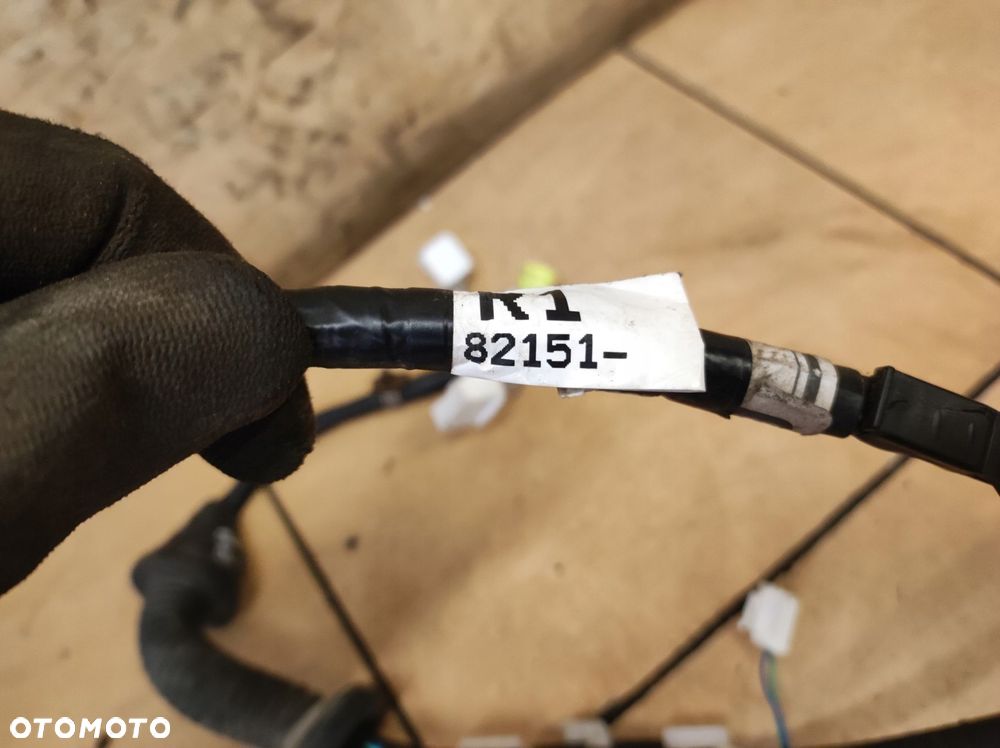 instalacja wiązka przewód kabli drzwi prawy przód hilux viii 8 - 7