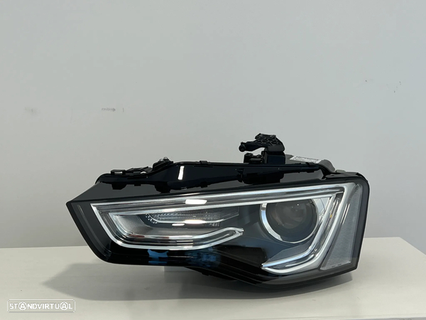 Farol Otica Original Audi A4 B8 Facelift lado Esquerdo