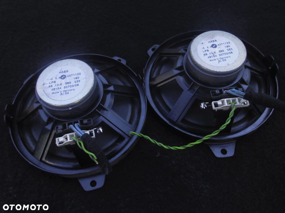BMW E46 GŁOŚNIKI SZEROKOPASMOWE STEREO DRZWI LEWY PRAWY KOMPLET 2SZT 8368233 - 3