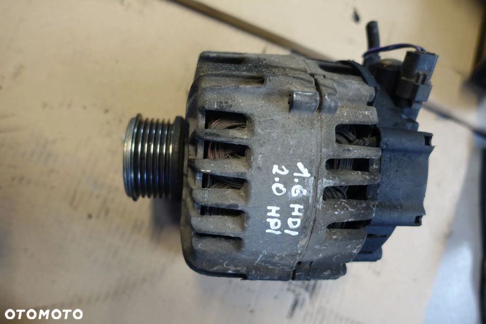 ALTERNATOR PEUGEOT 206 3008 C4 PICASSO 1.6 HDI 9665617780 - 1