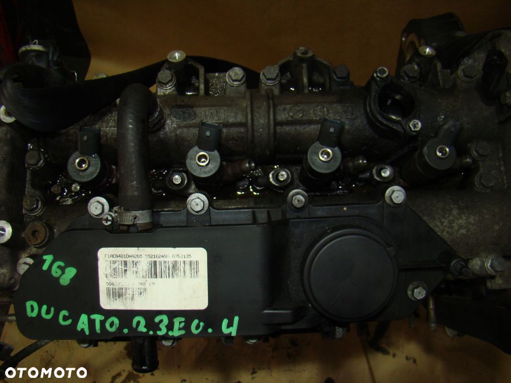 silnik goły słupek ducato iveco 2.3 euro 4 06-11 f1ae0481d 168 tyś - 3