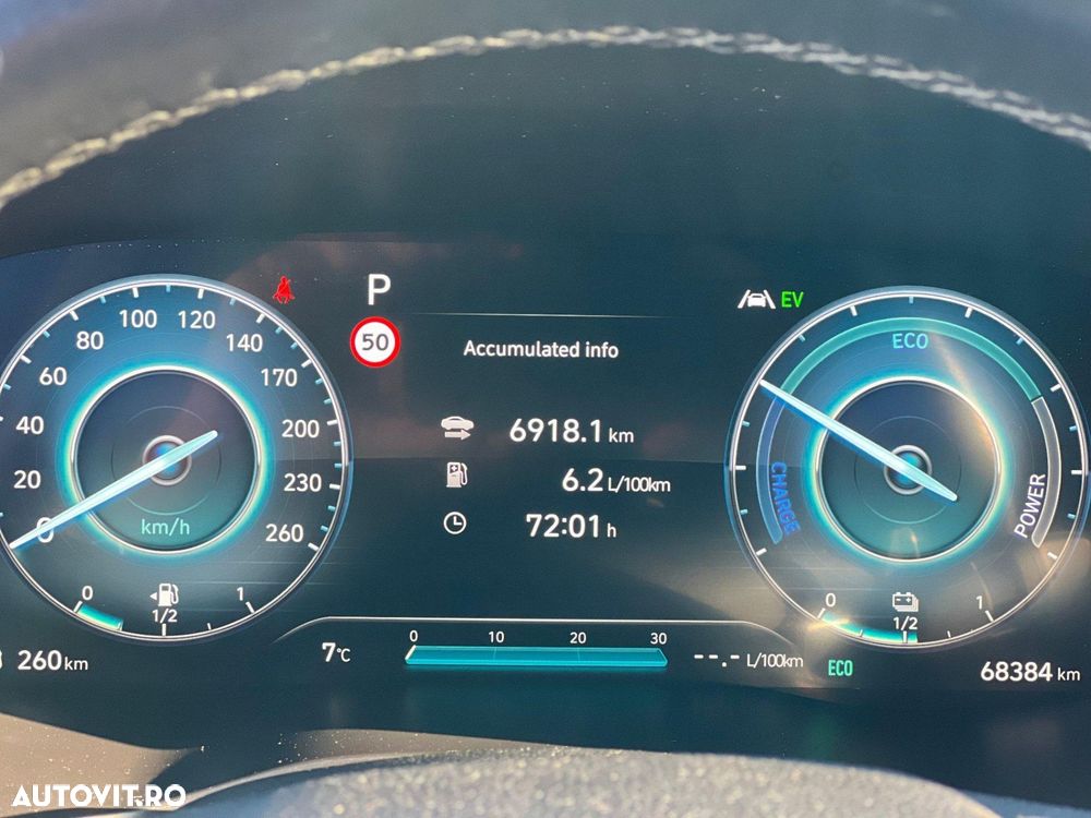 Hyundai Santa Fe Hybrid 1.6 l 230 CP 4WD 6AT Luxury - 37