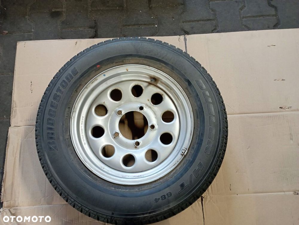 SUZUKI JIMNY III 3 KOŁO ZAPASOWE ZAPAS 205/70 15" 5X114,3 15x5.5JJ - 1