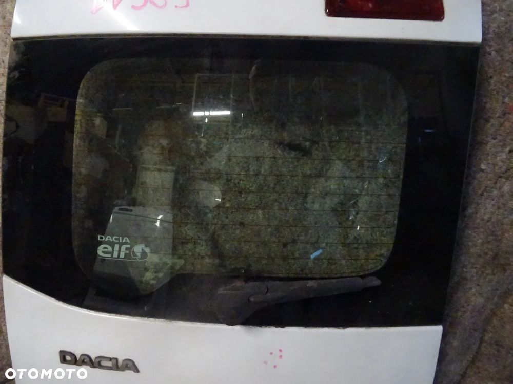 DACIA DOKKER DRZWI LEWE TYL SKRZYDLO BIALE DV369 SZYBA CZESCI ROZNE PYTAC - 6