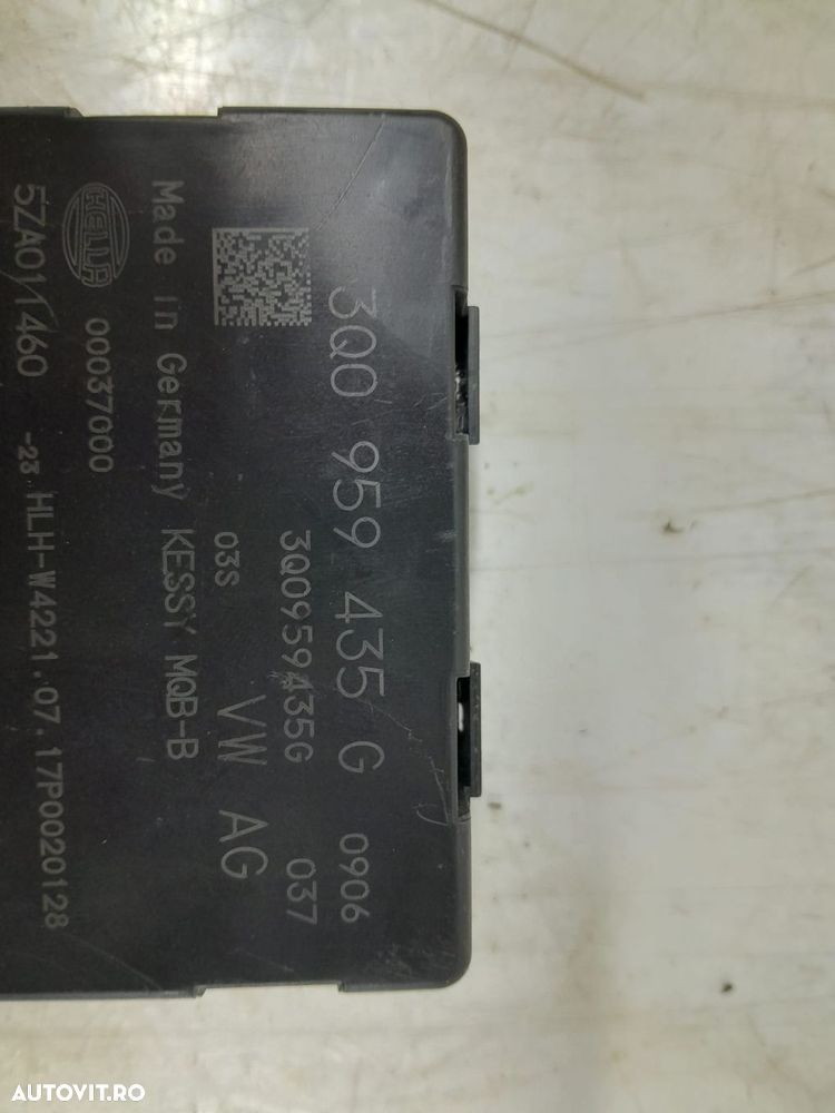 Modul keyless 3Q0959435G Volkswagen VW Polo 5 6R [facelift] [2014 - 2 - 2