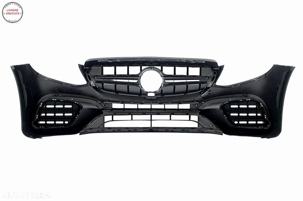 Kit Exterior Mercedes E-Class W213 (2016-2019) E63 Design Ornamente Tobe Negre- livrare gratuita - 6