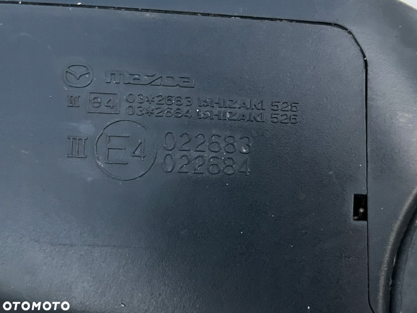 MAZDA 6 2 LUSTERKO BOCZNE LEWE ANGLIK UK E4022684 5 PIN - 10