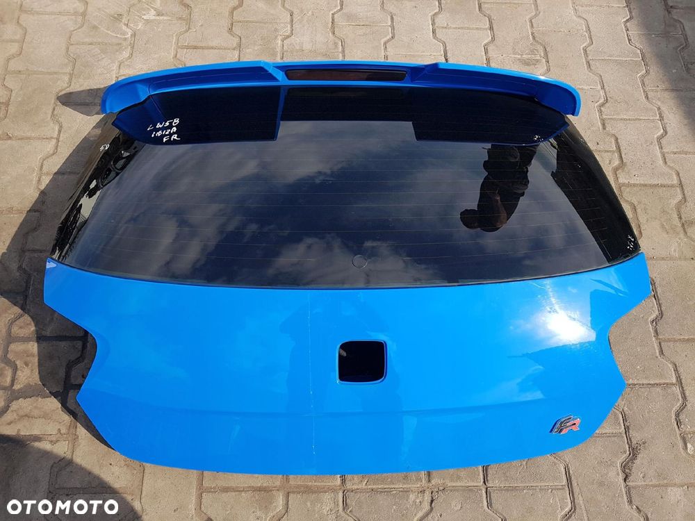 SEAT IBIZA 4 IV FR 08-12r HB KLAPA BAGAŻNIKA TYŁ LW5B 5D - 1