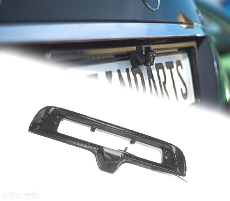 SUPORTE DE MATRICULAS COM CAMARA DE APARCAMENTO UNIVERSAL - 1