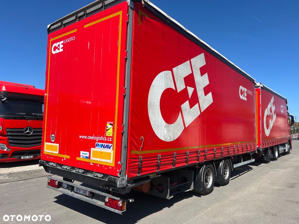 Mercedes-Benz ACTROS  MP5 euro6 6x2 jumbo zestaw  120m 38palet - 21