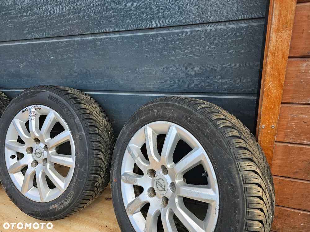 KOŁA FELGI ALUMINIOWE OPONY ZIMOWE OPEL VECTRA ASTRA ZAFIRA SIGNUM MERIVA 16 cali 5x110 ET37 205/55/16 - 3
