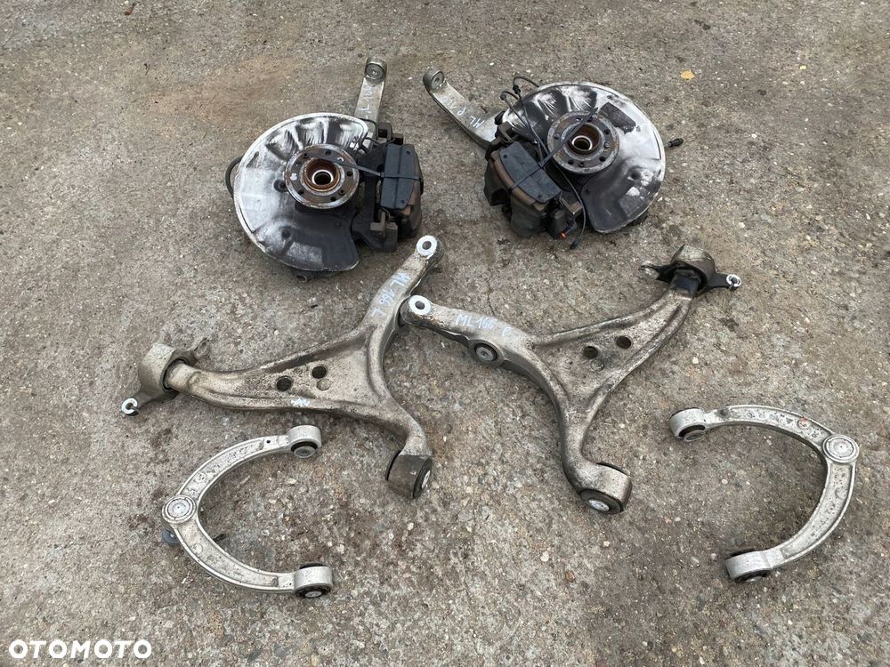MERCEDES ml gle gl 166 kompletne zawieszenie lewe prawe zwrotnica - 2