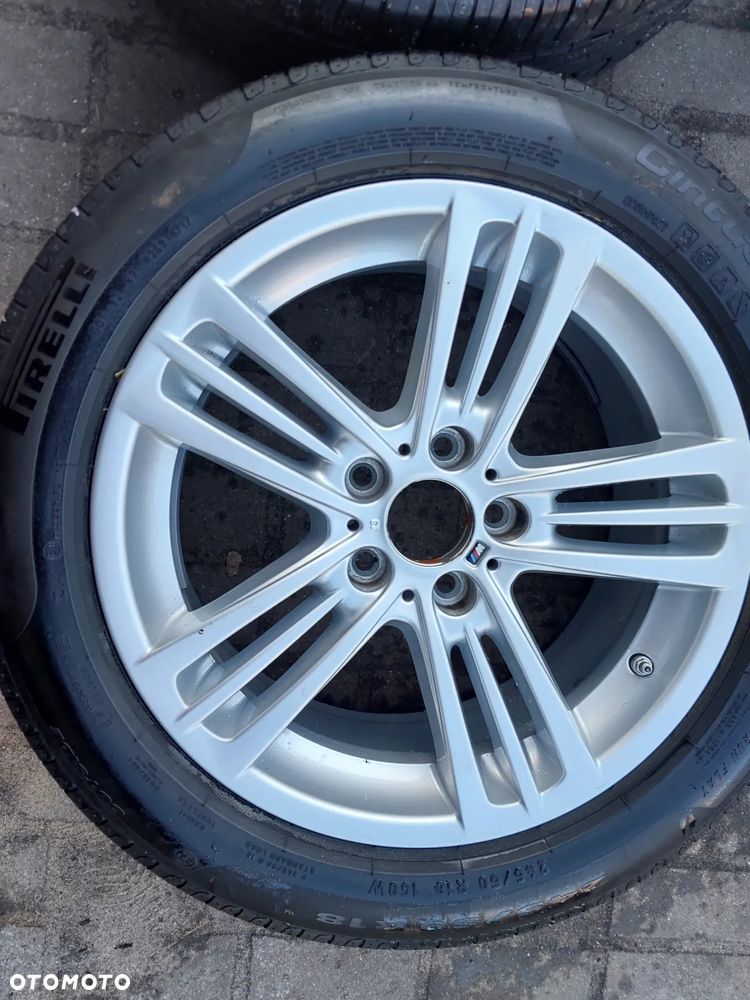 Komplet kol aluminiowych BMW OE BMW X3 F25 X4 F26 M-PAKIET 8JX18 ET43 7844249 8.0" x 18" 5x120 ET 43 245/50r18 runflat - 2