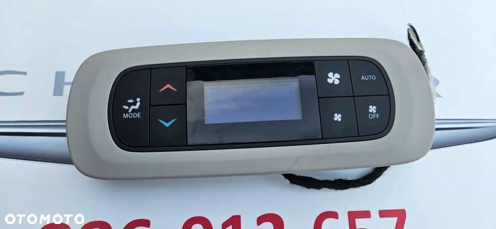 Chrysler Pacifica 2016- Panel klimatyzacji podsufitki AC Sterowanie nawiewem P68223337AE 68223337AE - 2