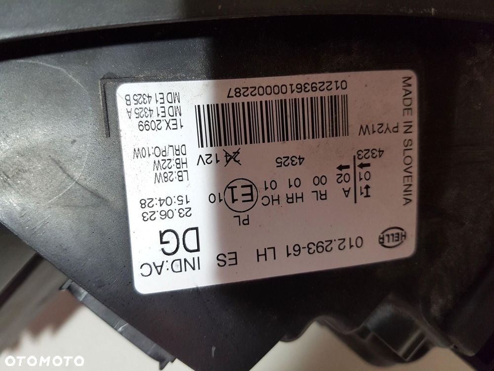 RENAULT SCENIC IV 4 LAMPA PRZÓD PRZEDNIA FULL LED PURE VISION LEWA EUR ORYG - 7