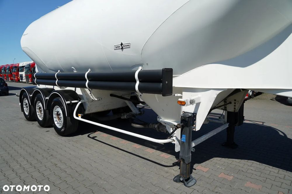 Spitzer CEMENTONACZEPA / 37 000 L / SILOS / 3 KOMORY / OSIE SAF / ALUFELGI - 9