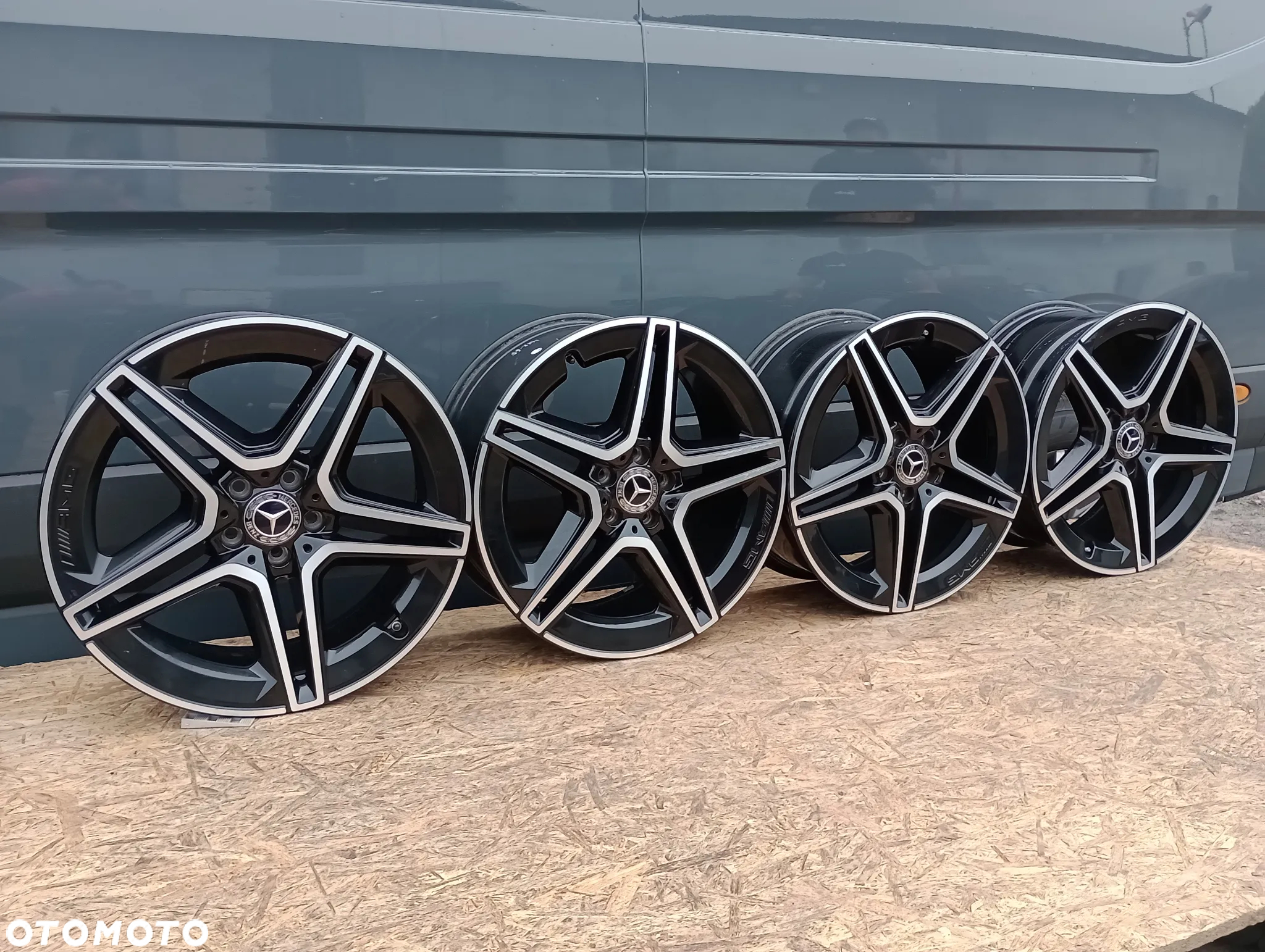 FELGI ALUMINIOWE 5x112 R20 9J 2x ET44 2x ET57  CZUJNIKI TPMS MERCEDES CLE A236 C236 EQE V295 GLE C167 W164 W167 GLS X166 X167  AMG - 2