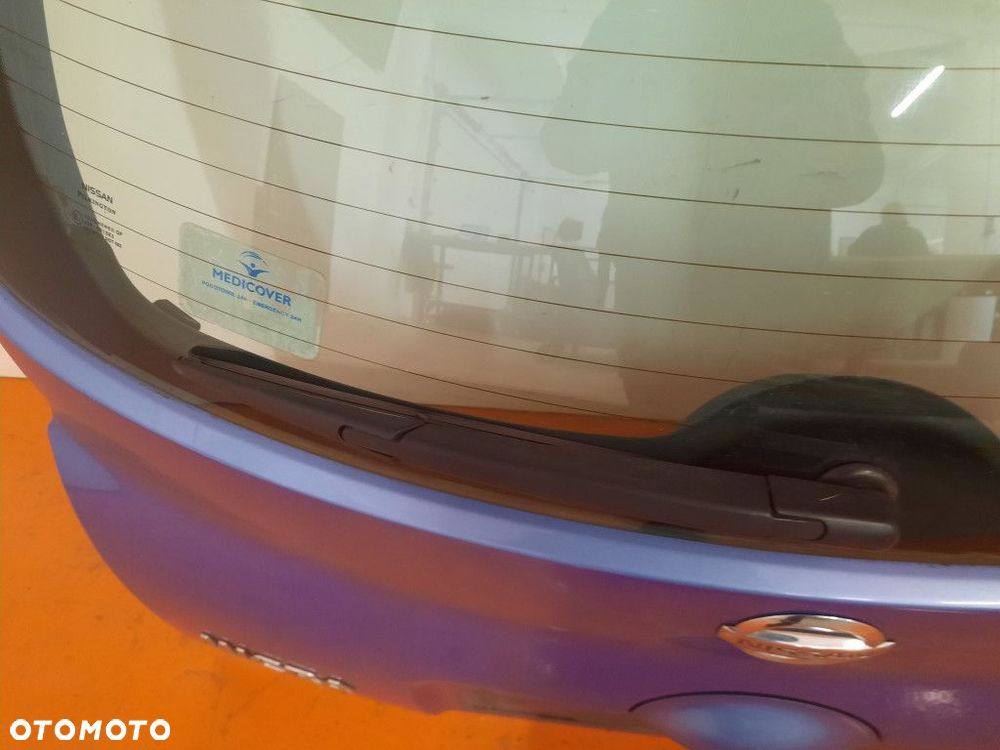 NISSAN MICRA K12 02-07 5D KLAPA BAGAŻNIKA  TYŁ TYLNA T12 - 7