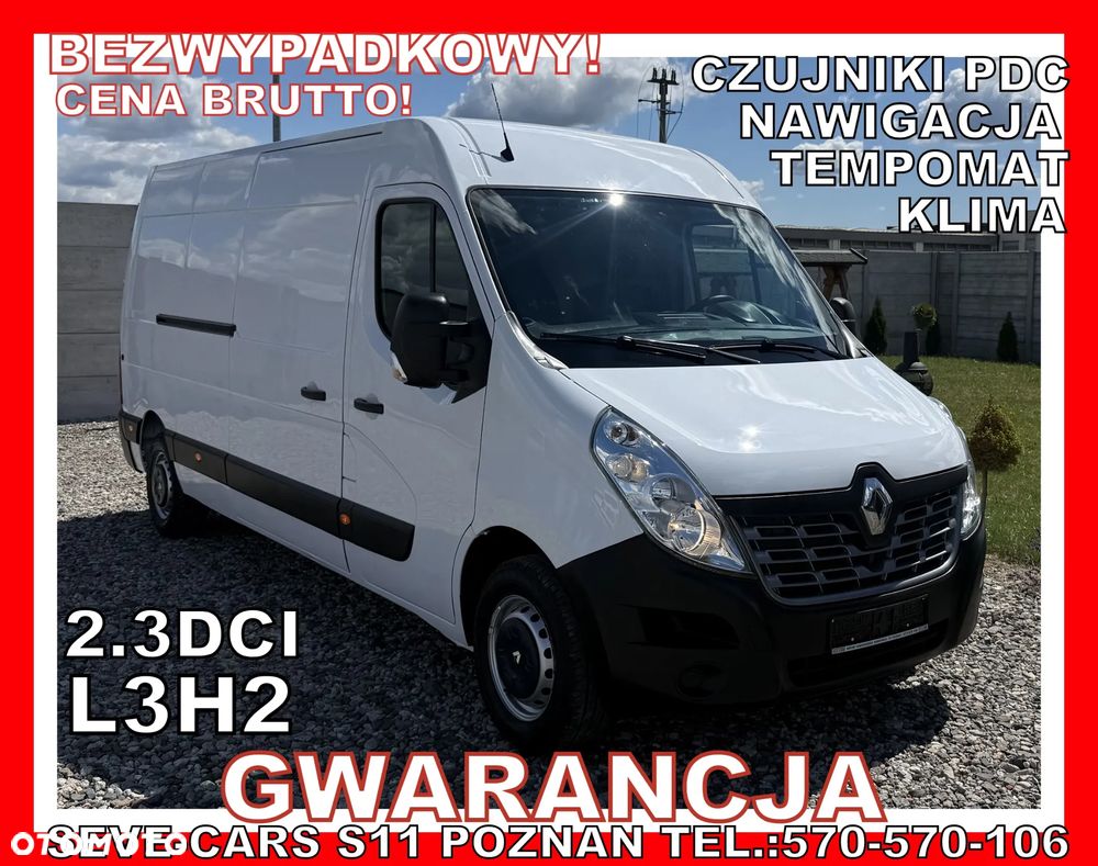Renault MASTER L3H2 GWARANCJA, klima, tempomat, pdc - 2